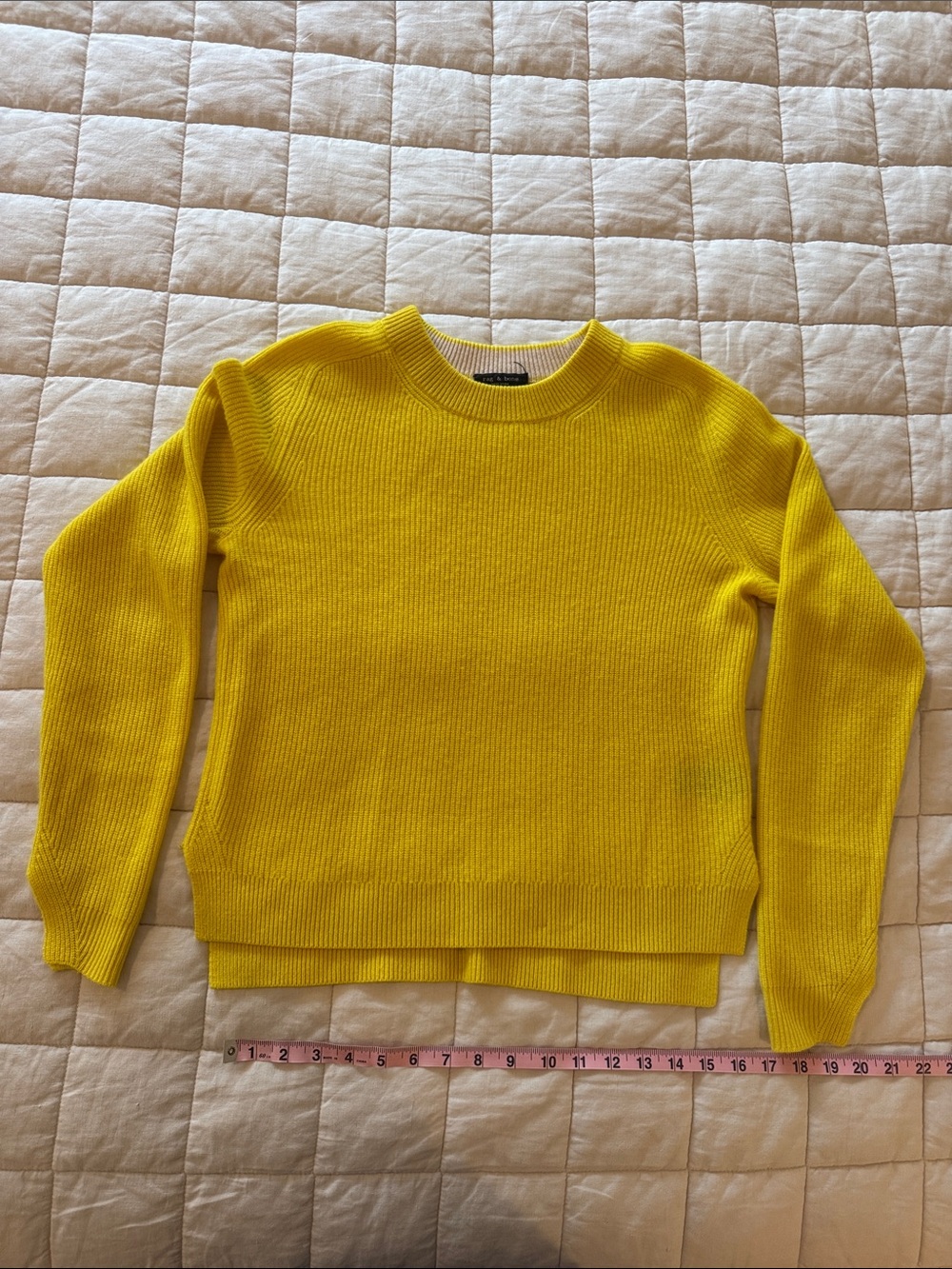 Rag & Bone – Valentine Cashmere Crop Sweater